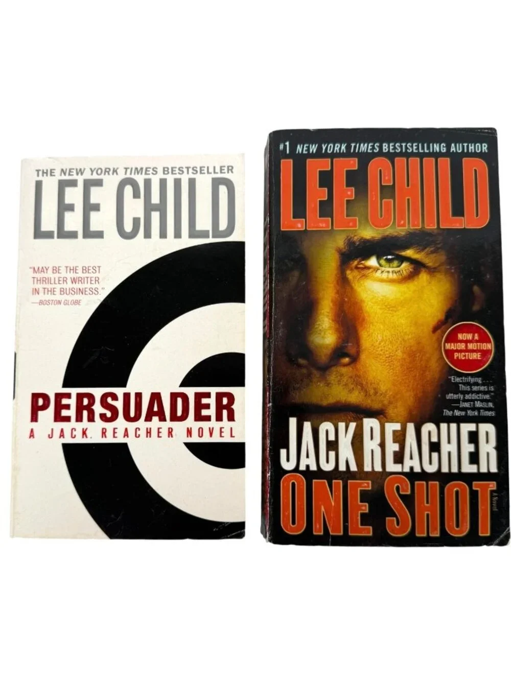 Jack Reacher Series‎ By Lee Child Lot Of 8 Paperback Books